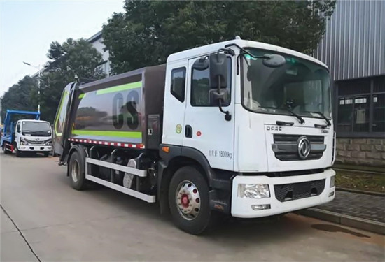 國六東風D9，10-12方壓縮式垃圾車